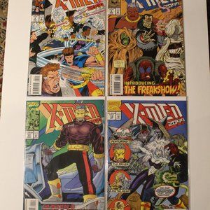 Lot of 4 Marvel Comics X-MEN #6 #2 #12 #11